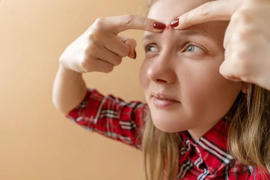 9 spiritual meanings of pimple between your eyebrows