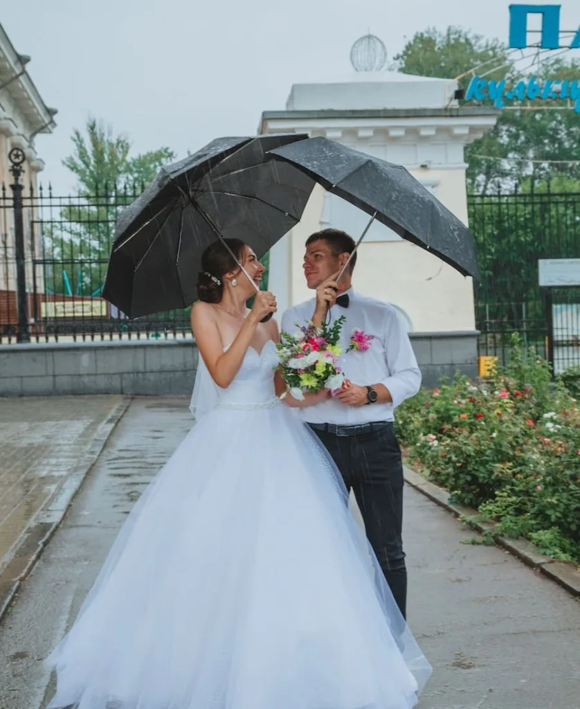 9 spiritual meanings of rain on your wedding day
