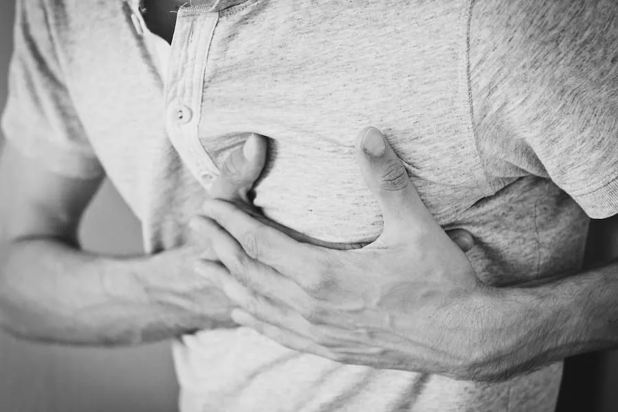 Spiritual meaning of chest pain