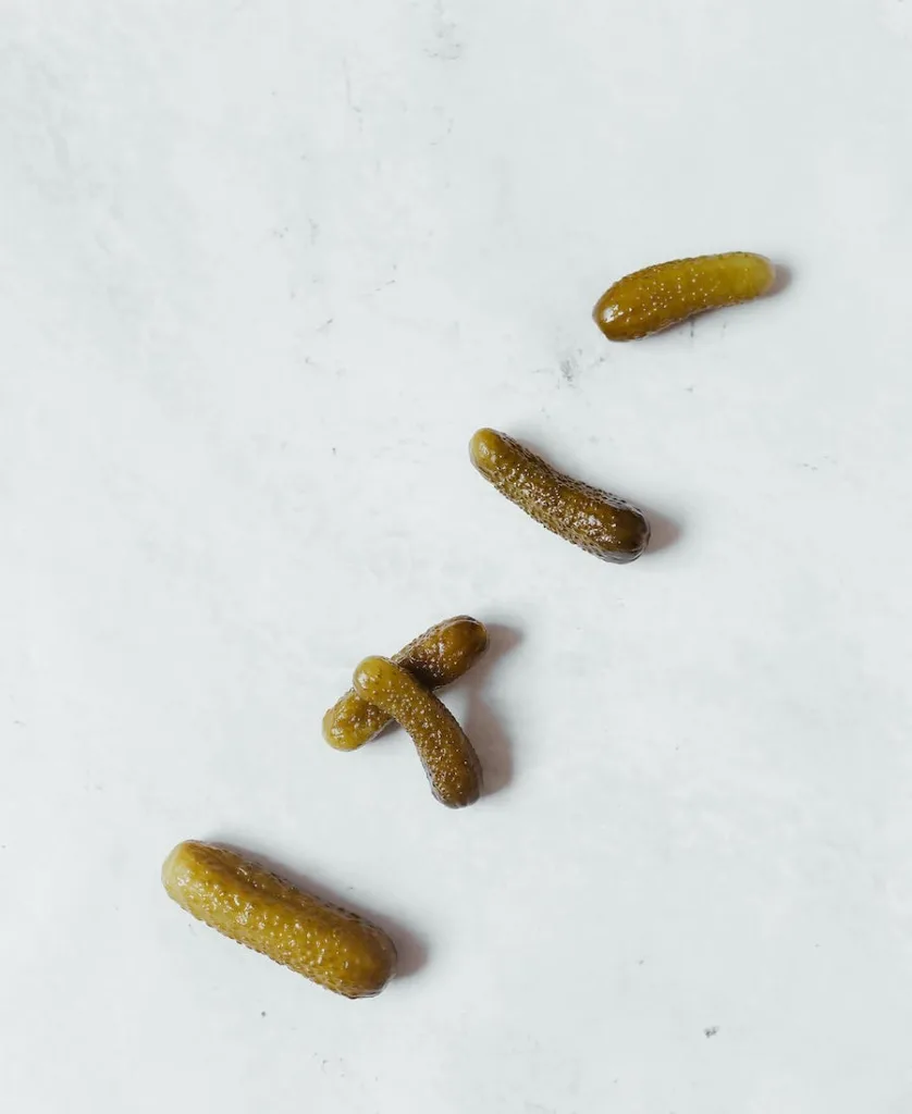 several pickles