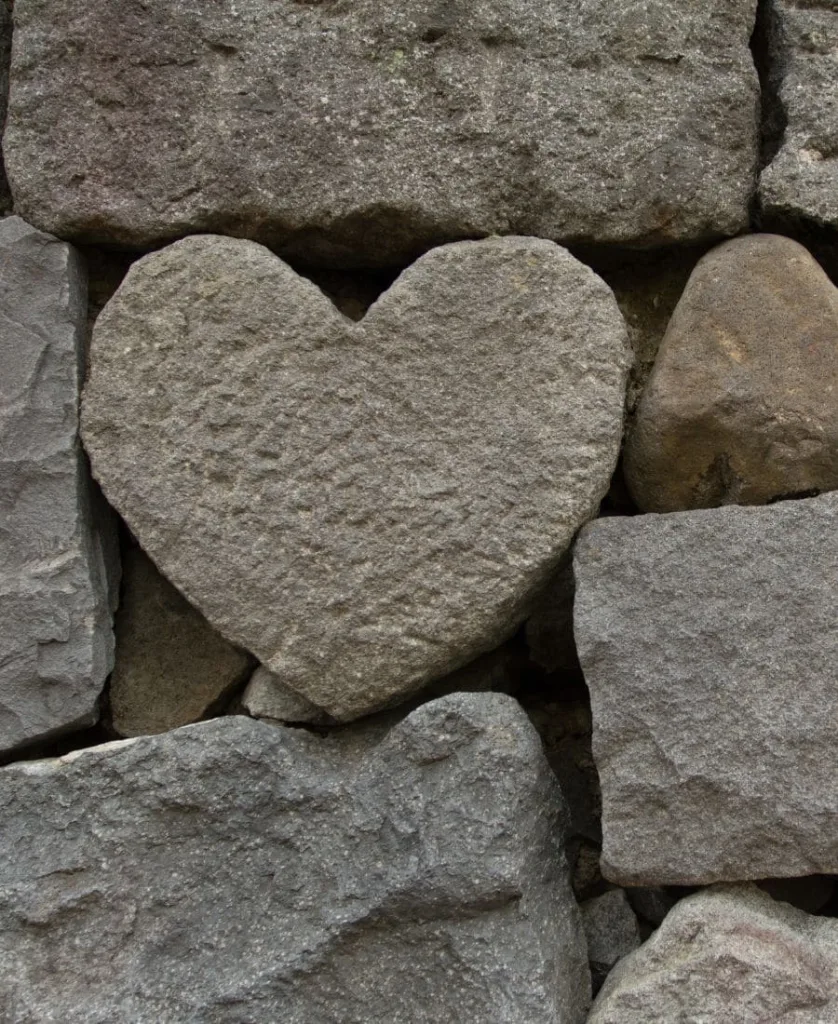 Finding Heart-Shaped Rocks